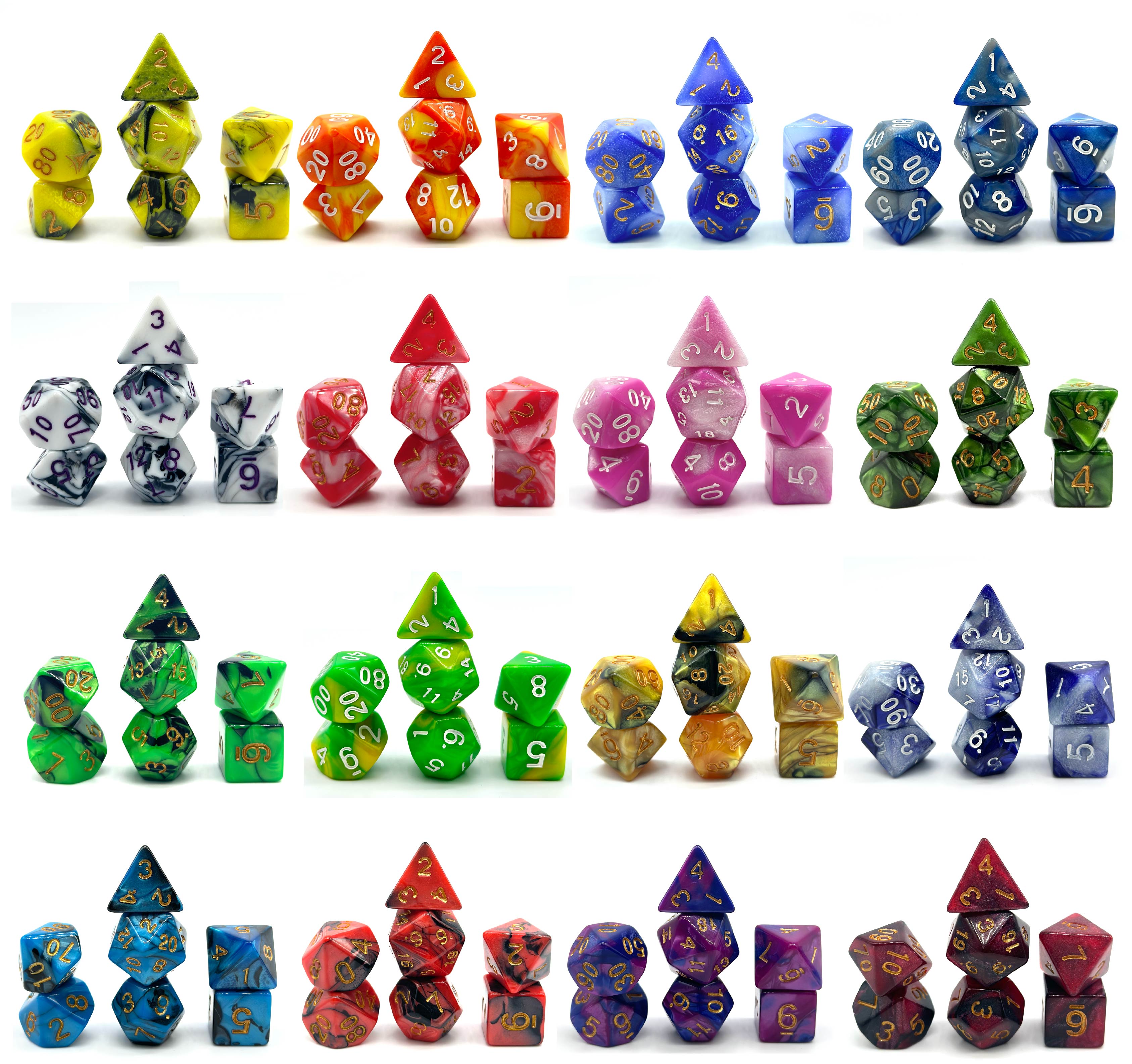Custom RPG dice sets